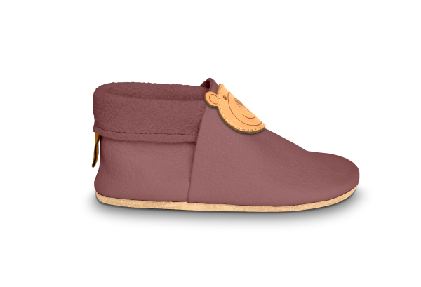 Krabbelschuhe Bär in Campi, Seitenansicht
