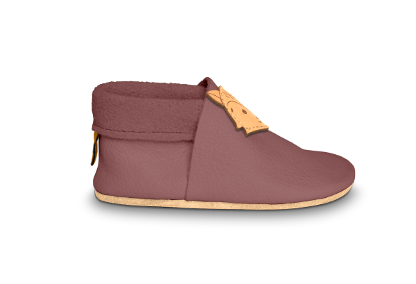 Krabbelschuhe Fuchs in Campi, Seitenansicht