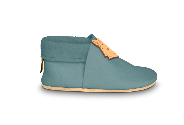 Krabbelschuhe Fuchs in Palma, Seitenansicht