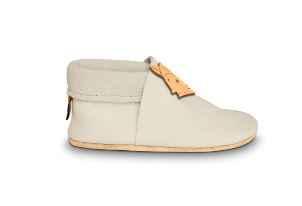 Krabbelschuhe Fuchs in Tara, Seitenansicht