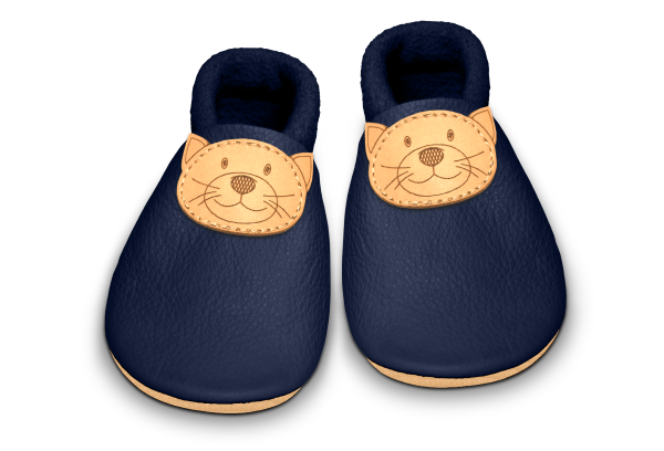 Krabbelschuhe Katze in Ocean, Paar von oben