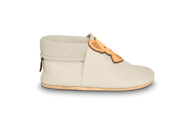 Krabbelschuhe Koala mit Namen in Tara, Seitenansicht