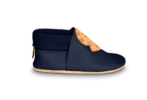 Krabbelschuhe Löwe in Ocean, Seitenansicht