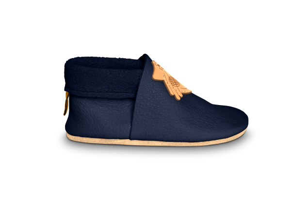 Krabbelschuhe Pirat in Ocean, Seitenansicht